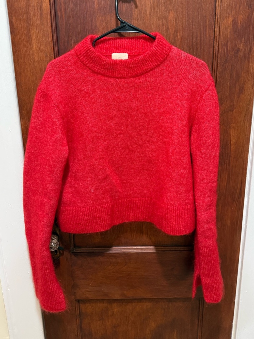 H&M Red Turtleneck Knit Sweater